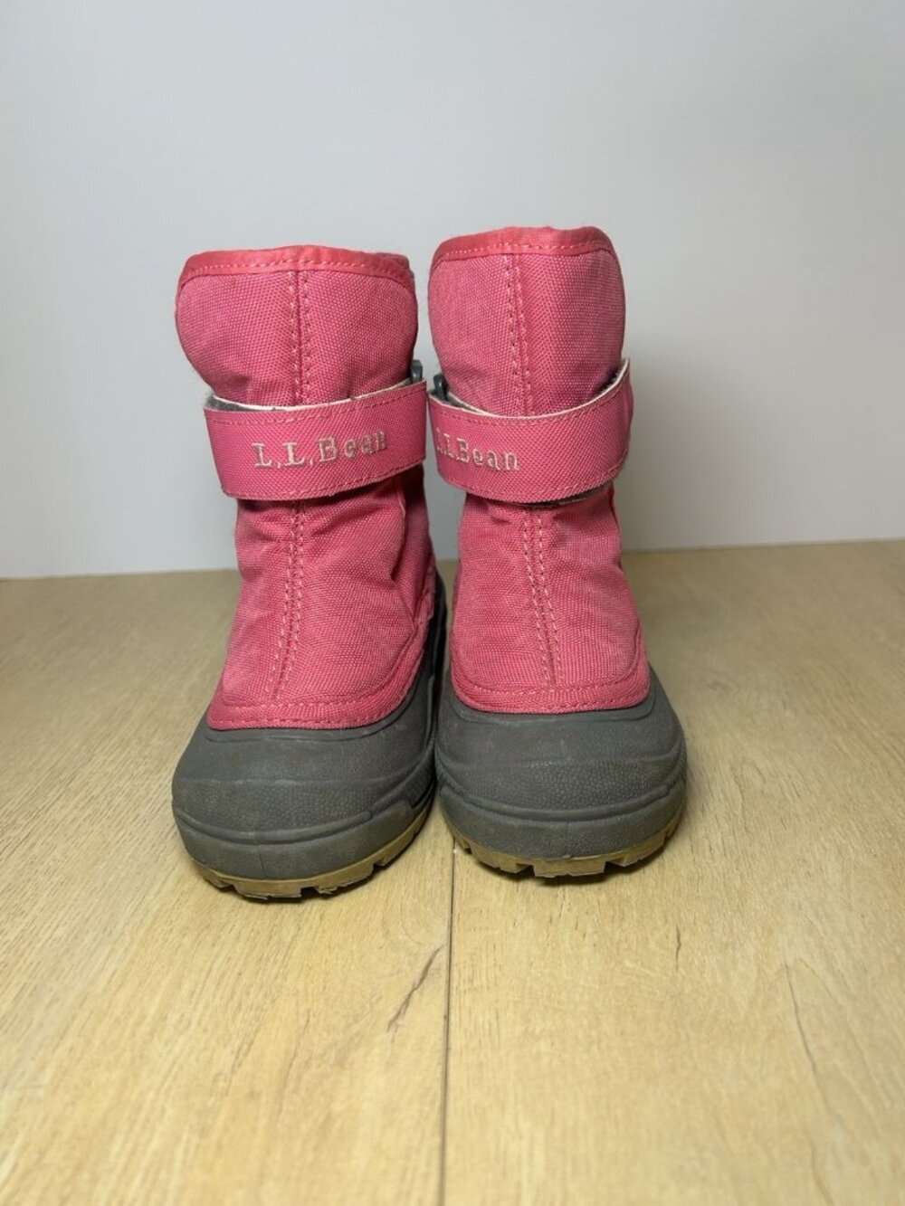 L.L. Bean Northwoods Boots TODDLER Size 7 Pink 244950 Snow Boot Felt Lined VGUC - Picture 6 of 7